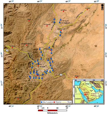 Landslide susceptibility mapping of Al Taif urban area, Saudi Arabia, using remote sensing data and microtremor measurements: integrated approach